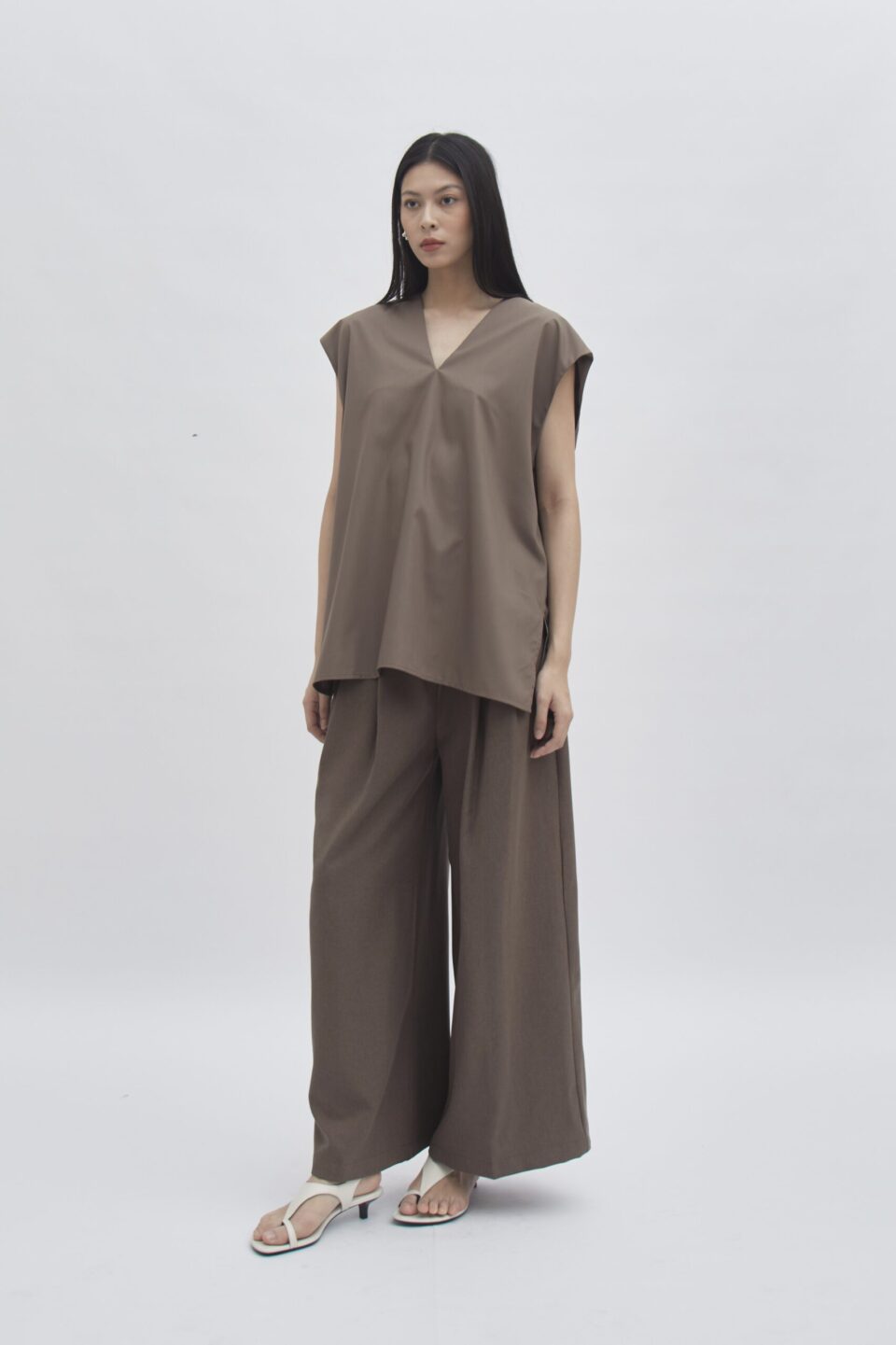 Notch Top In Clay - Image 4