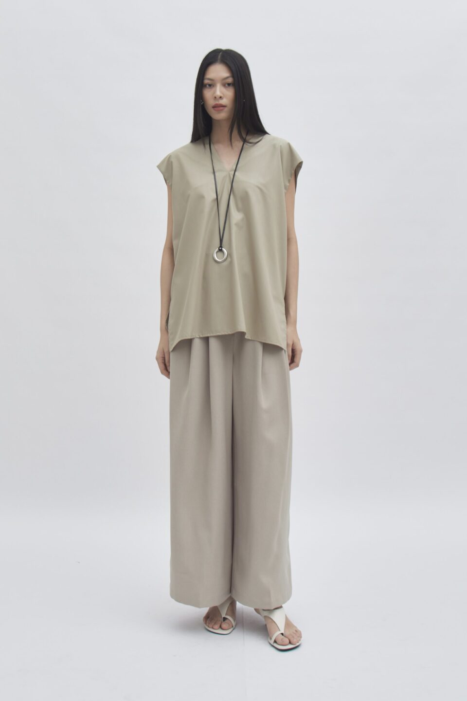 Notch Top In Dune - Image 2