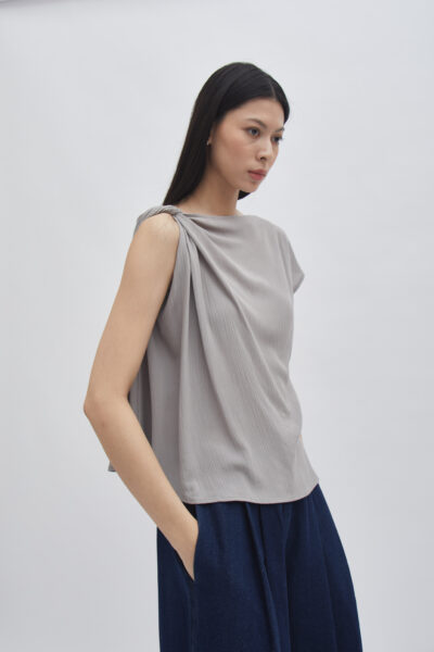 Kay Top Grey