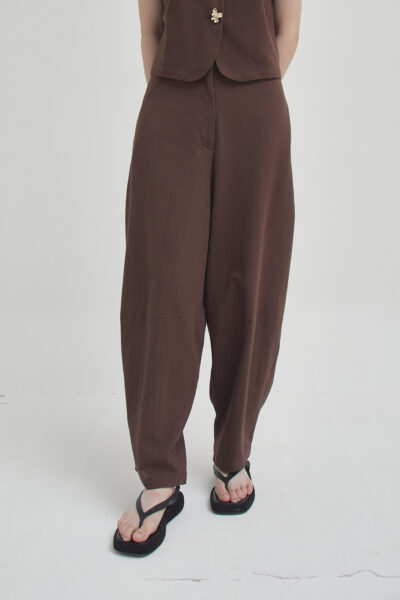 Curve Pants Brown