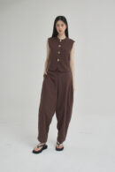 Curve Pants Brown
