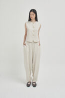 Petal Top Linen