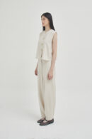 Petal Top Linen
