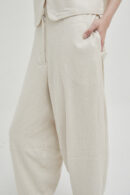 Curve Pants Linen