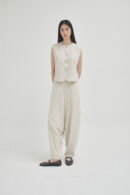 Petal Top Linen