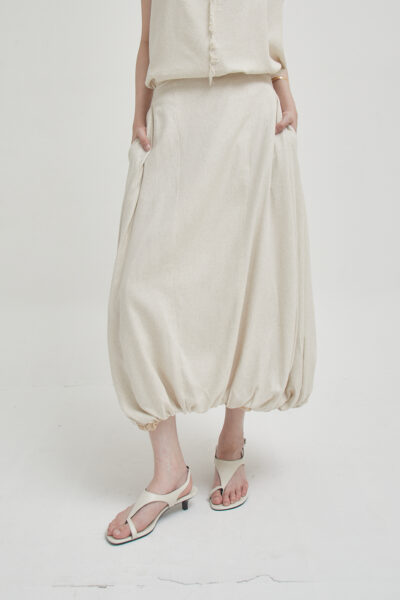 Draw Skirt Linen
