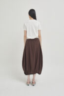 Arc Skirt Brown