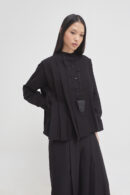 Kyoto shirt black cotton