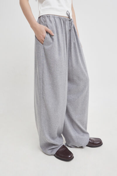 Lo Pants in Cement