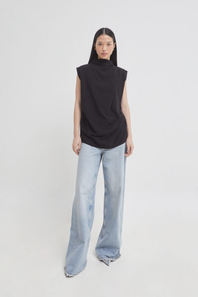 Oslo top black