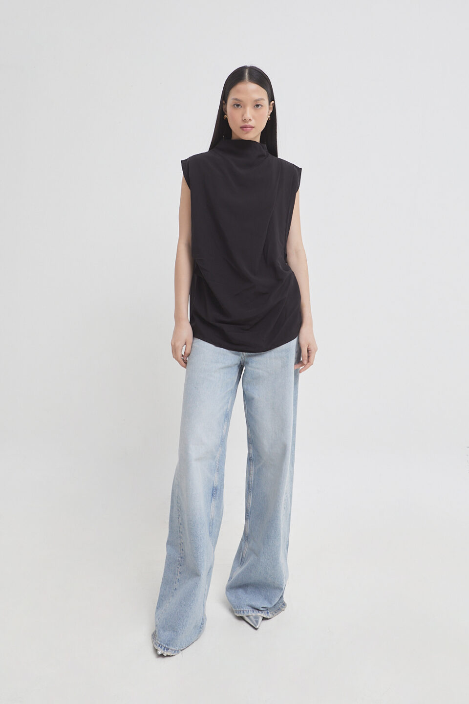Oslo top black