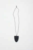 Gavoy faux leather holder Necklace