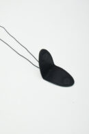 Gavoy faux leather holder Necklace