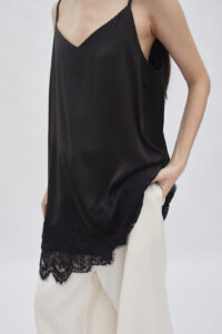 Veil Camisole Black