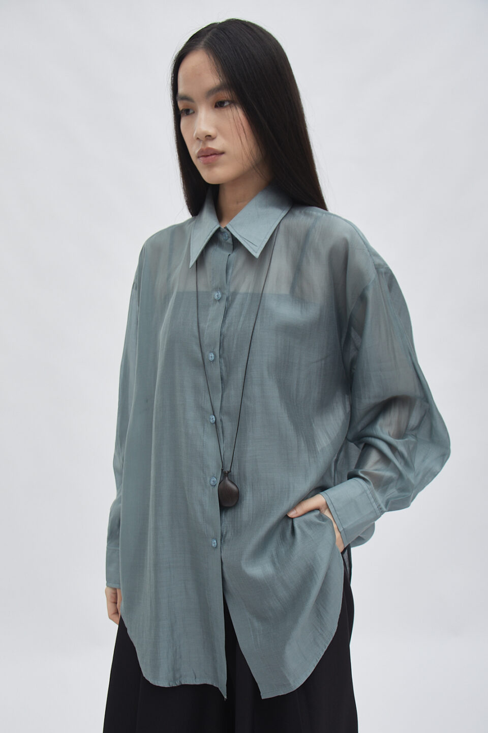 Archie Shirt Teal - Image 5