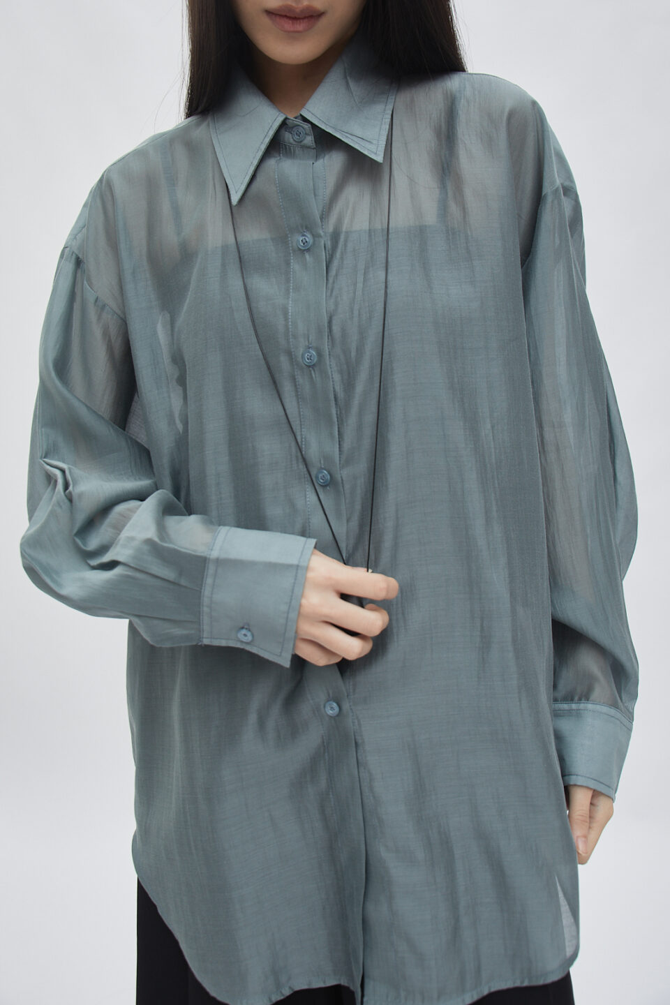Archie Shirt Teal - Image 6