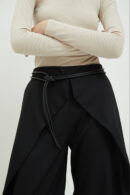 Ritual faux leather belt