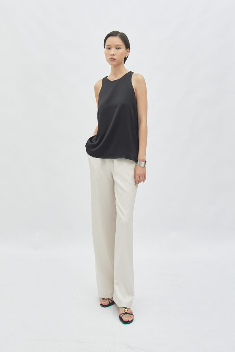 Forme Sateen Tank Black