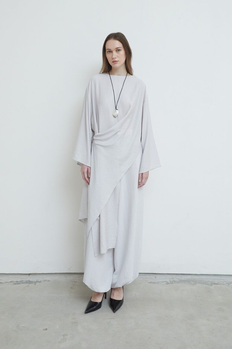 Phoebe Multiway Tunic in Ash