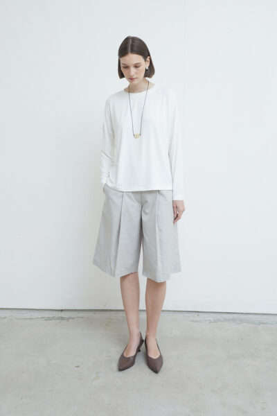 Ease Tencel Tee White