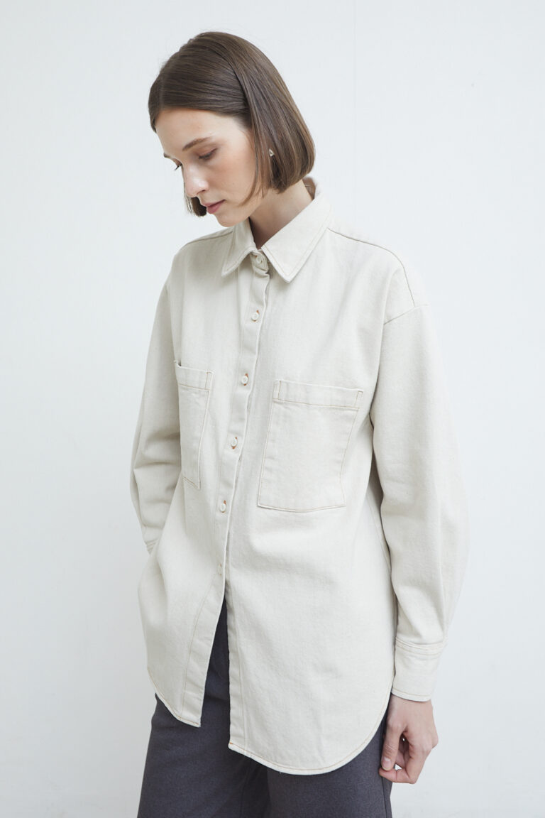 Field Scarf Shirt Canvas