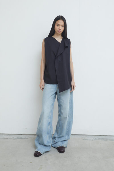 Sera Reversible Top Black