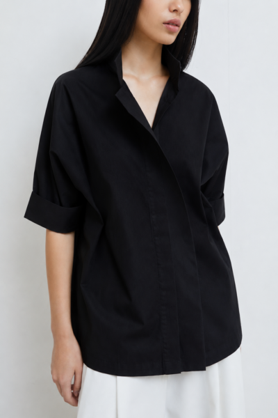 Short Sleeves City Shirt Black