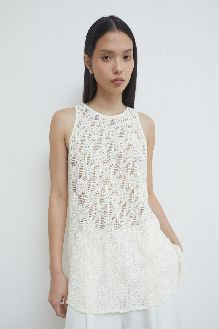 Vellum Tank Ivory