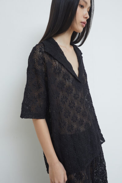 Vellum Top Black