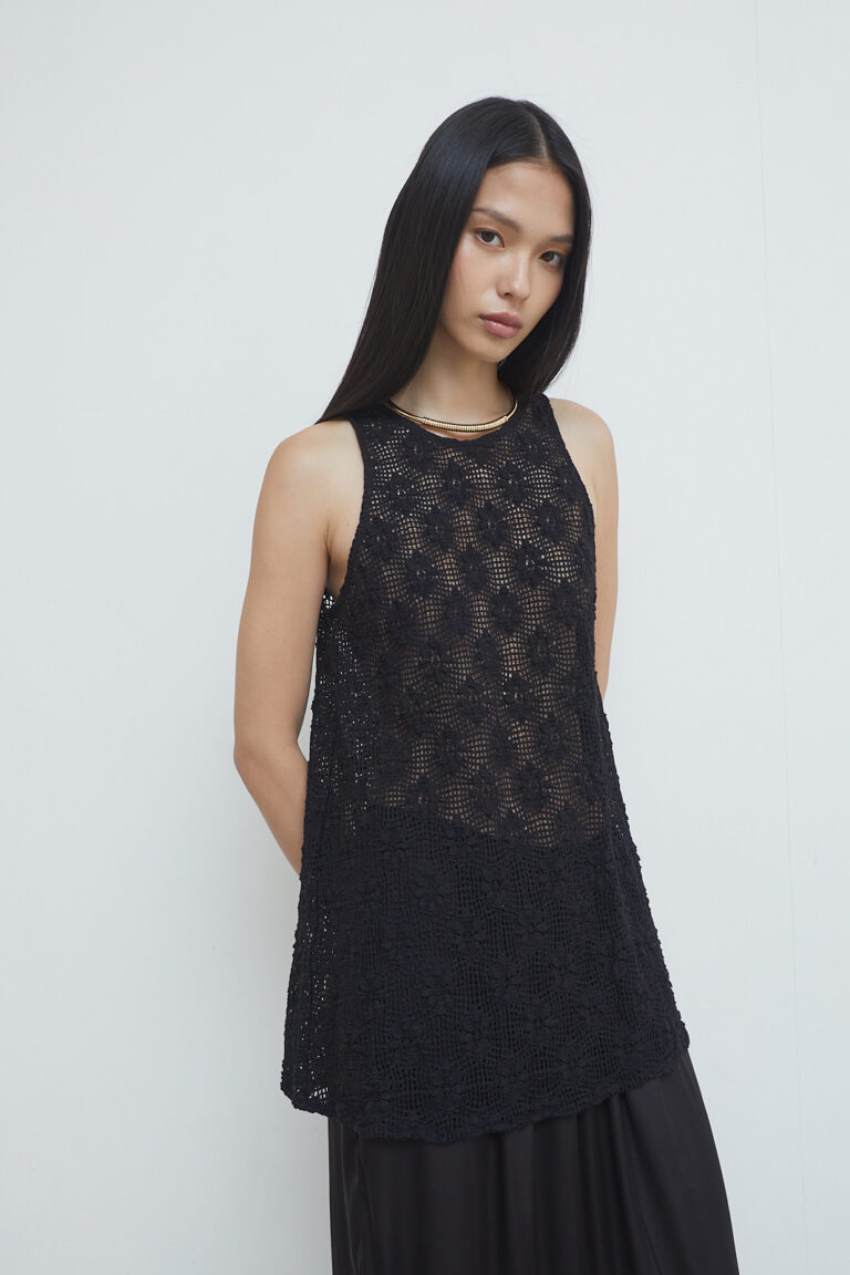 Vellum Tank Black