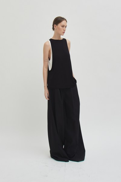 Tim Double Tank Black